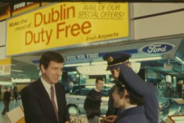 Behind the scenes at Dublin airport 1985