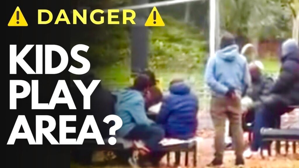 INTIMIDATION – Foreign gang TAKE OVER KIDS PLAY AREA in local park. Where are the Police?