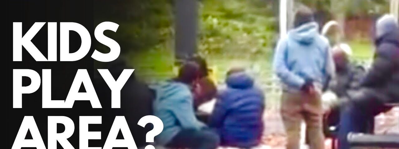 INTIMIDATION – Foreign gang TAKE OVER KIDS PLAY AREA in local park. Where are the Police?