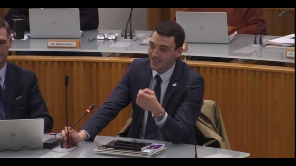 Budget Meeting Bombshell – Cllr Quinlan Calls Out Rent Hikes as Cover for Plantation