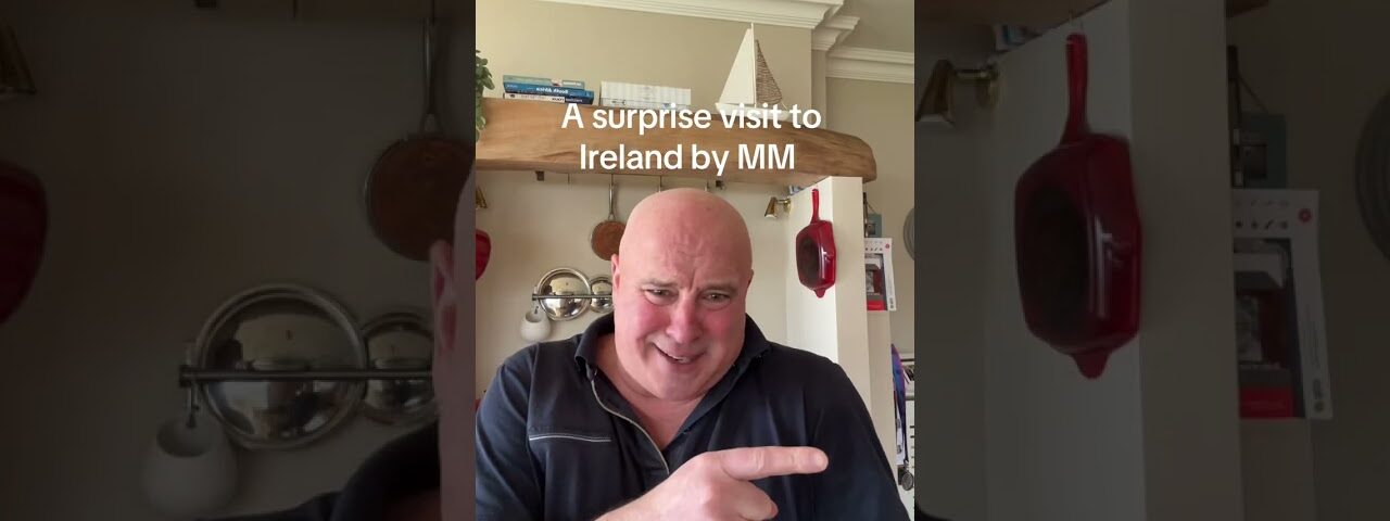 A surprise visit to Ireland by our Taoiseach