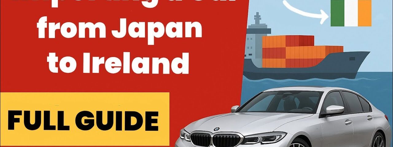 How to Import a Car from Japan to Ireland – Full Guide: Duty, VAT & VRT