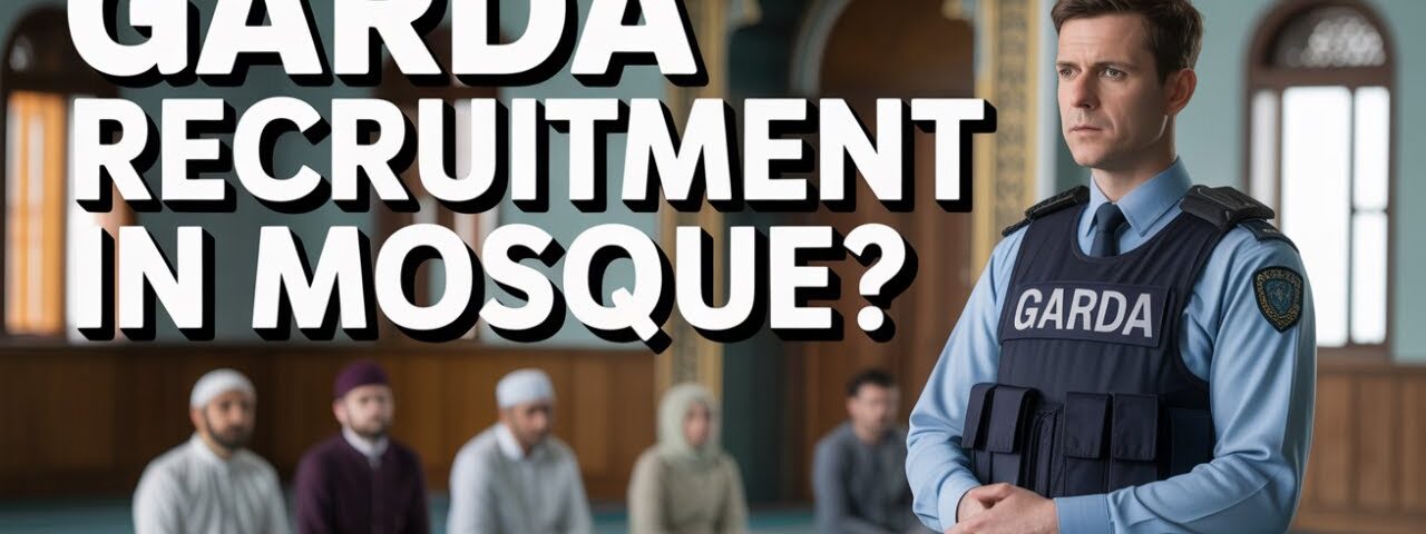 Garda Recruitment Outreach Inside Mosque Irish Public Reacts