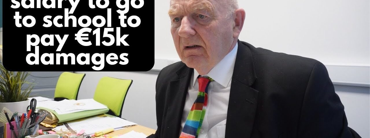 Enoch Burke’s salary to be paid directly to Wilson’s Hospital School to pay €15,000 damages