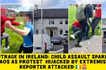 Outrage in Ireland: Child Assault Sparks Chaos as Protest Hijacked by Extremists | Reporter Attacked