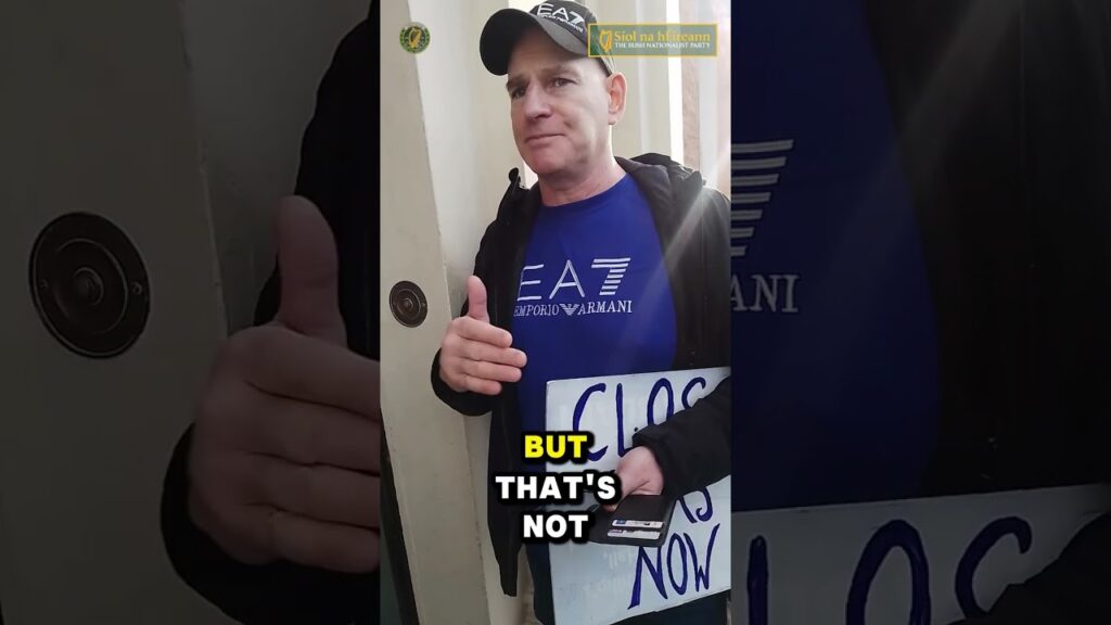 Breaking! Protest at Minister of Justice Office – Dublin, Ireland!