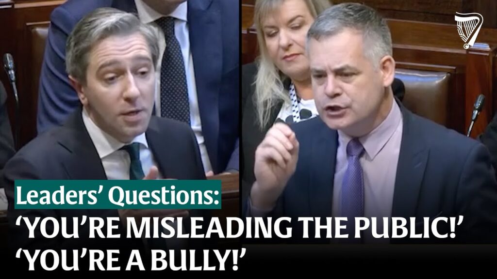 ‘Bully-boy Pearse!’ Harris & Doherty clash in the Dáil ‘Bully-boy Pearse!’ Harris & Doherty clash in the Dáil
