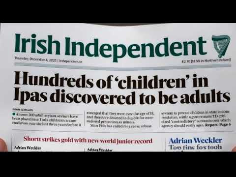 The Irish government placed adult migrant men in Tusla homes meant for vulnerable children !