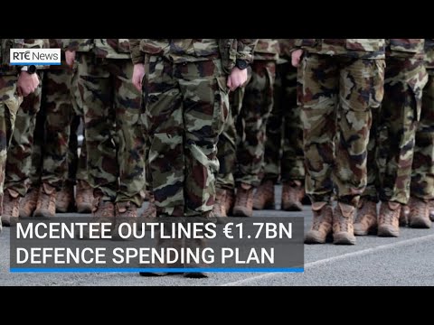 McEntee outlines €1.7bn defence spending plan to run to 2030