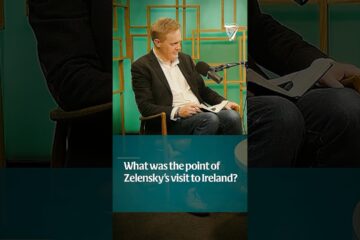 What was the point of Volodymyr Zelensky’s visit to Ireland?