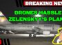 BREAKING: 4 Military-Style Drones Hassle Zelenskyy’s Plane in Ireland – Russian Hybrid Warfare?