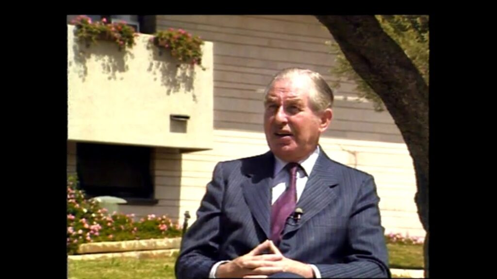 President Herzog of Israel Recalls his Childhood in Ireland, 1985 President Herzog of Israel Recalls his Childhood in Ireland, 1985