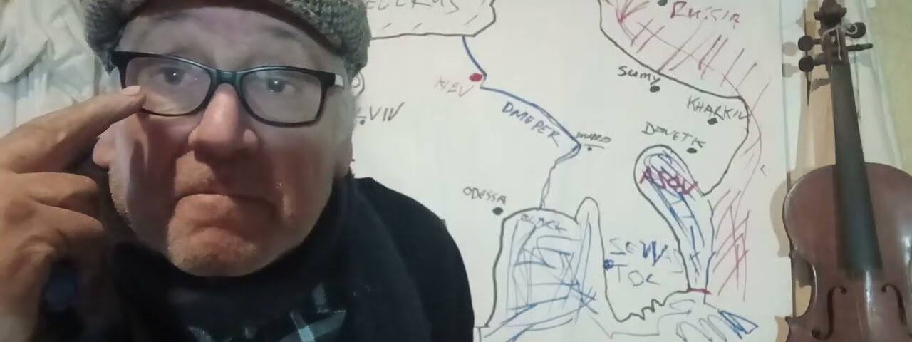 Map of Ukraine as requested, giving a general outline. 6th Dec 25.