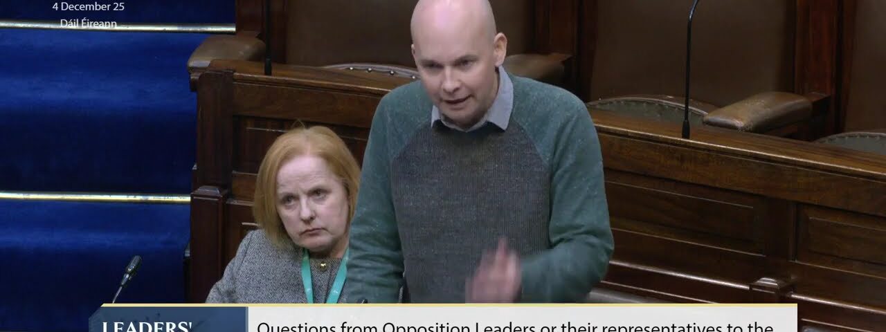 Paul Murphy vs. Simon Harris on Cost of Living Crisis – 04/12/25 [Paul Murphy TD]