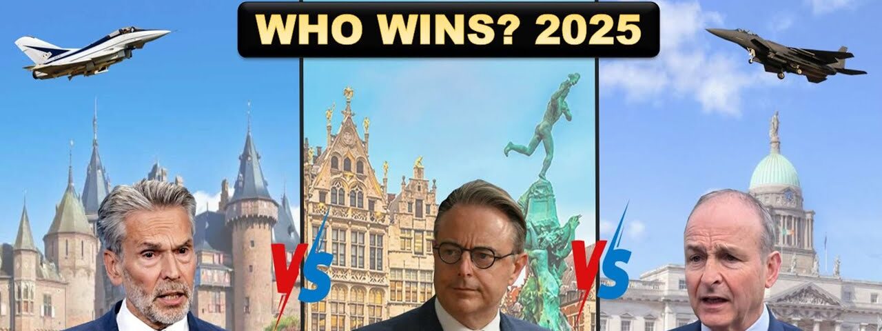 NATO’S STEALTH EDGE vs IRISH NEUTRALITY: Netherlands 🇳🇱 vs Belgium 🇧🇪 vs Ireland 🇮🇪 (2025)