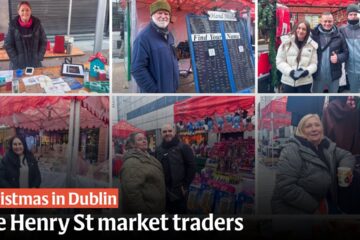 ‘It’s the old Dublin spirit’ – Henry Street Christmas market traders embrace the festive period