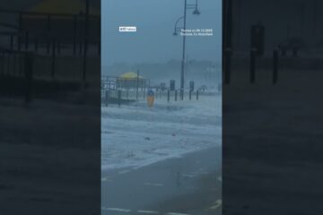 Storm Bram hits Co Waterford coast