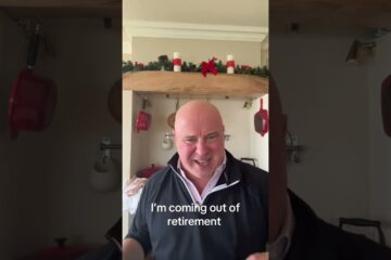 I’m coming out of retirement