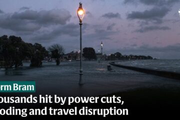 Storm Bram hits Ireland