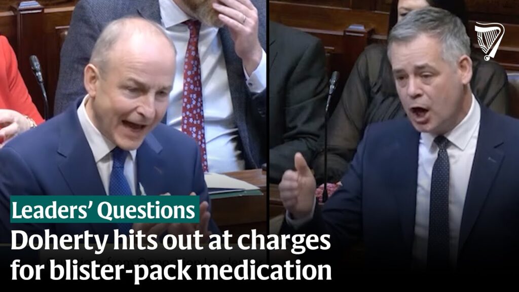‘This is a disaster!’ Pearse Doherty hits out at tablet blister-pack charges ‘This is a disaster!’ Pearse Doherty hits out at tablet blister-pack charges