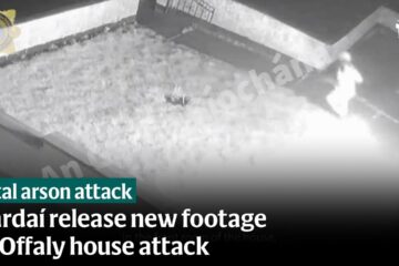 Gardaí release shocking footage of fatal Offaly firebomb attack