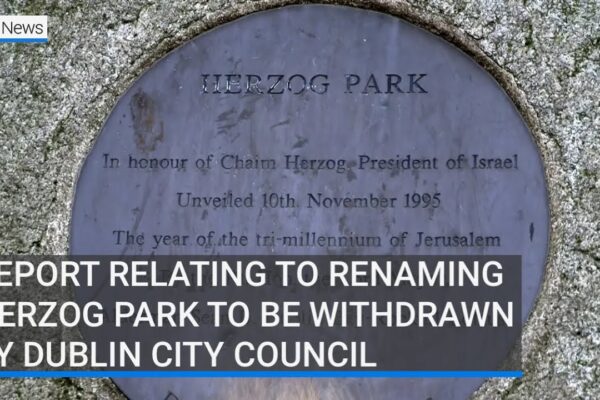 Report relating to renaming Herzog Park to be withdrawn by Dublin City Council