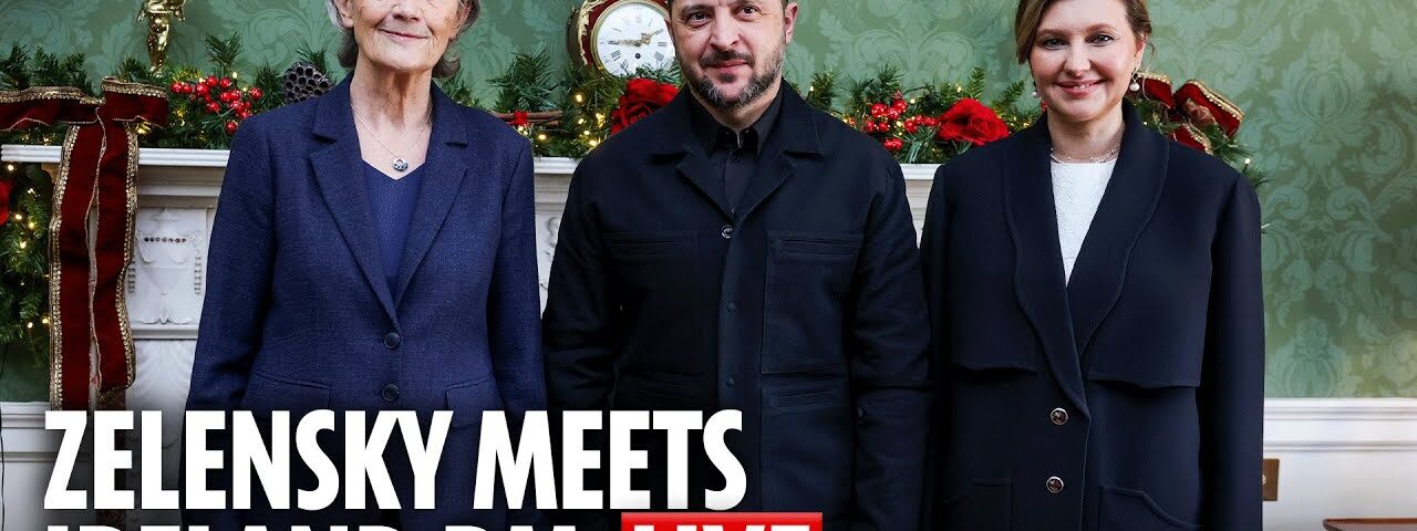 President Zelensky visits Republic of Ireland to launch economic forum with Micheál Martin