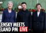 President Zelensky visits Republic of Ireland to launch economic forum with Micheál Martin