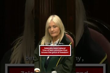 Zelensky says Ireland ‘One of few countries that knows the price of freedom’