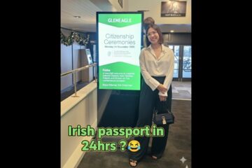She Said ‘I Do’ to Ireland! The Irish Citizenship Ceremony December 2025, Killarney, Kerry