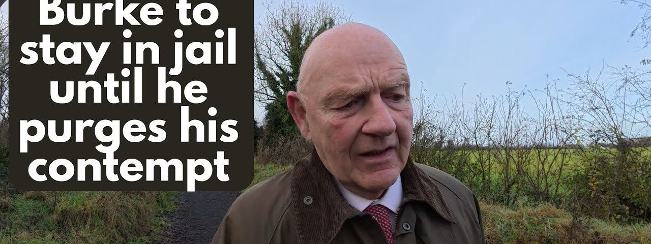 Enoch Burke to stay in jail until he purges his contempt | €600k in legal costs paid out by insurer