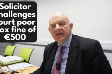 Solicitor challenges Judge’s decision that he pay €500 to court poor box