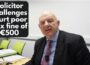 Solicitor challenges Judge’s decision that he pay €500 to court poor box