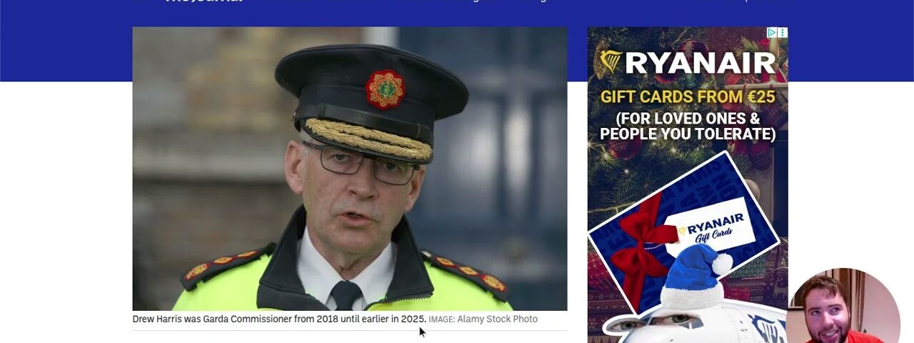 The former garda commissioner security expenses to irish taxpayers